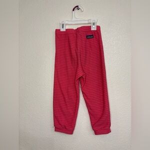 Patagonia Kids Striped Pink Pajama Bottoms